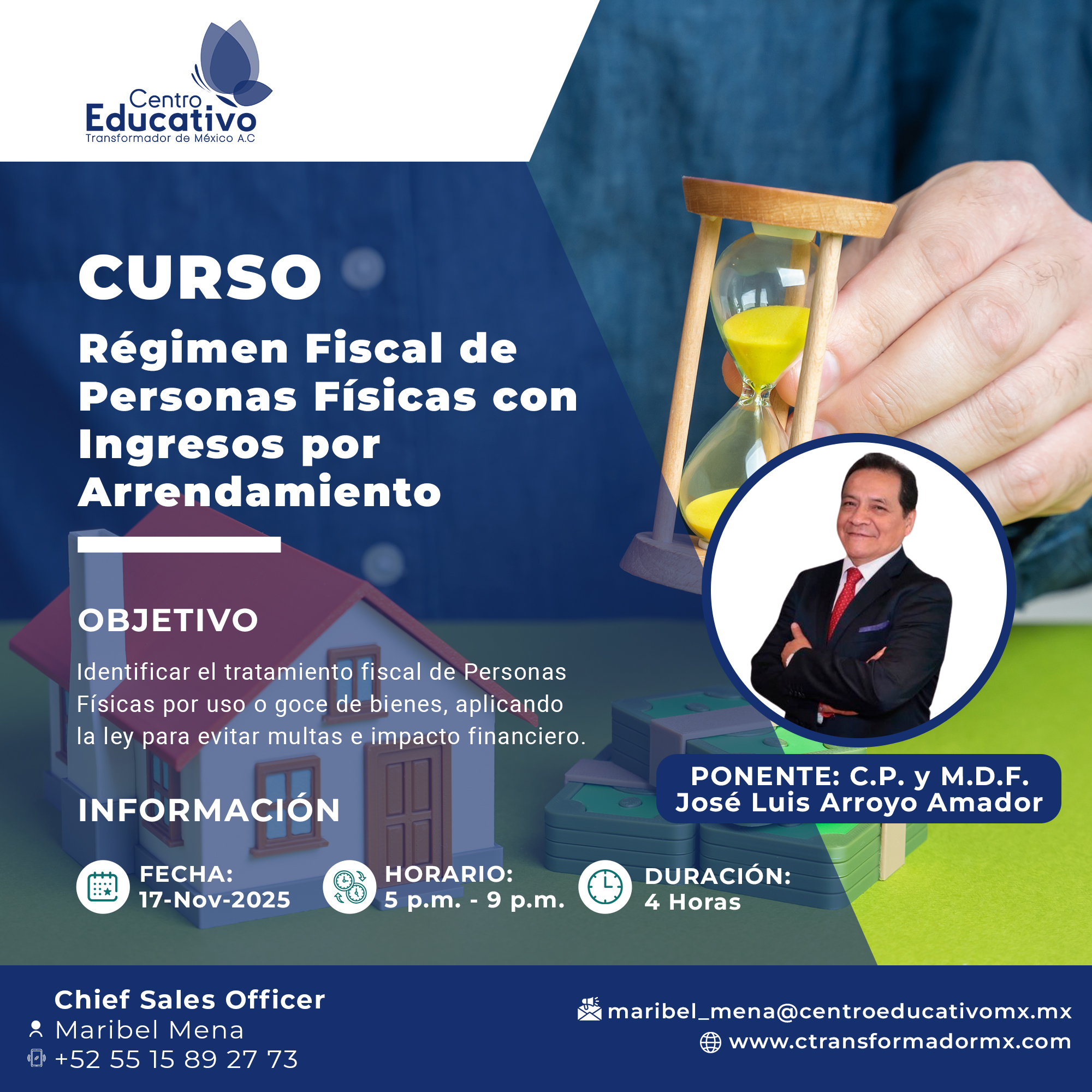 Régimen Fiscal de Personas Físicas con
Ingresos por Arrendamiento